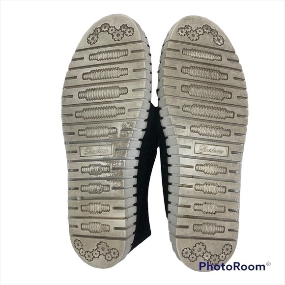 𝅺skechers Black Sepluveda Slip On Sneakers Size 6 - Picture 8 of 8